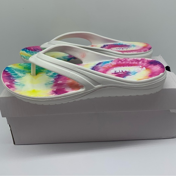 Skechers Womens Bay Breeze spontaneous Size 6 Color White/Multicolor - Picture 4 of 7